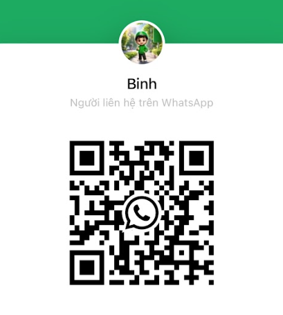 Mã QR WhatsApp Thanh Bình